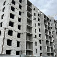 Ход строительства ЖК Олимп Модерн, 1 дом, октябрь 2025