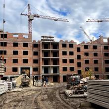 Хід будівництва ЖК СКАНДИНАВІЯ, 1 будинок (секції 5-7), жовтень 2025