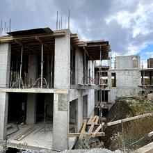 Ход строительства ЖК ЛЮМ, 6-7 секции, октябрь 2025