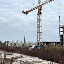 Ход строительства ЖК Гостомель Residence, 3 дом (секции 2-5), октябрь 2025