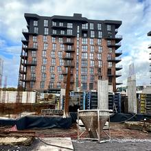 Ход строительства ЖК Dream Lake, 5 дом, октябрь 2025