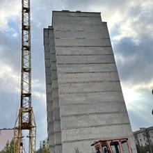Хід будівництва ЖК Світанок, 2 будинок (секції 4-6), жовтень 2025