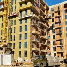 Ход строительства ЖК КОРОНА, 1 дом (секция 3), октябрь 2025