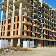 Ход строительства ЖК КОРОНА, 1 дом (секция 5), октябрь 2025