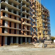 Ход строительства ЖК КОРОНА, 1 дом (секция 4), октябрь 2025