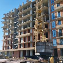 Ход строительства ЖК КОРОНА, 1 дом (секция 5), октябрь 2025