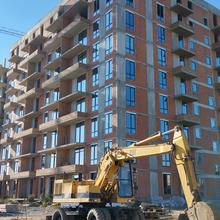 Ход строительства ЖК КОРОНА, 1 дом (секция 4), октябрь 2025