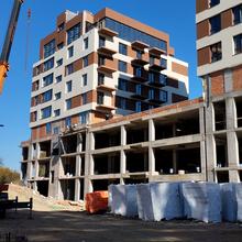 Ход строительства ЖК For Life, 9 дом, октябрь 2025