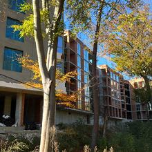 Ход строительства ЖК ПІД ЗОРЯМИ, 1 дом, октябрь 2025