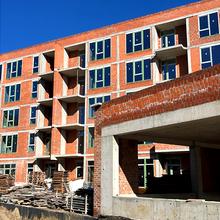 Ход строительства ЖК ПІД ЗОРЯМИ, 1 дом, октябрь 2025