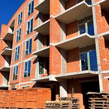 Ход строительства ЖК ПІД ЗОРЯМИ, 1 дом, октябрь 2025