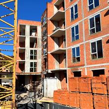 Ход строительства ЖК ПІД ЗОРЯМИ, 1 дом, октябрь 2025