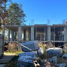 Ход строительства ЖК Гринвуд-3, 4 дом (секция 6), октябрь 2025