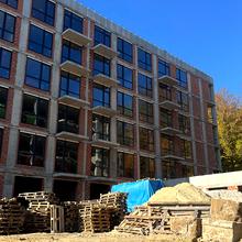 Ход строительства ЖК Гринвуд-3, 6 дом (секция 10), октябрь 2025