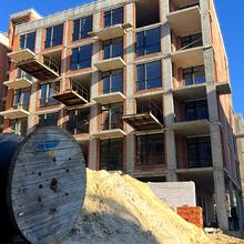 Ход строительства ЖК Гринвуд-3, 6 дом (секция 10), октябрь 2025