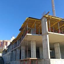 Хід будівництва ЖК Спортивний, 1 будинок, жовтень 2025