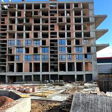 Ход строительства ЖК Тhe TENTH House, 1 дом, октябрь 2025