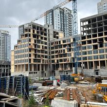 Хід будівництва ЖК Dnipro Island, 1 будинок, жовтень 2025