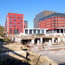 Ход строительства HELGA, 11,12 будинок, октябрь 2025