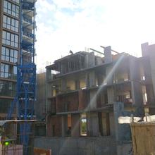 Ход строительства ЖК Senator, 2 дом (секции 8-9), октябрь 2025