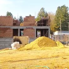 Ход строительства ЖК Солнечный городок, 1а дом (секция 4), октябрь 2025