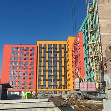 Хід будівництва ЖК Кольоровий, 1-4 секції, жовтень 2025