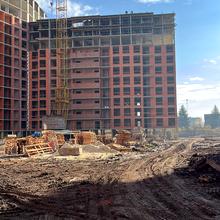 Ход строительства ЖК SKYGARDEN, 3 дом (секция 10), октябрь 2025