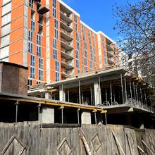 Ход строительства ЖК Senat, 1-3 секции, октябрь 2025