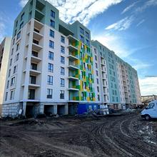 Ход строительства ЖК Квартал Краковский, 4 дом (секции А-В), октябрь 2025