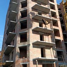 Хід будівництва ЖК на Слівенській, 3 секція, жовтень 2025