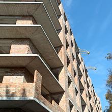 Хід будівництва ЖК на Слівенській, 1-2 секції, жовтень 2025