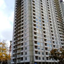 Ход строительства ЖК Аврора, 3 секция, октябрь 2025