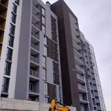 Ход строительства ЖК Щасливий Grand, 2 секция, октябрь 2025