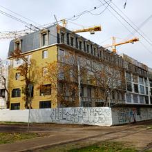 Ход строительства ЖК RUE MÉNARS, 1-3 секции, октябрь 2025