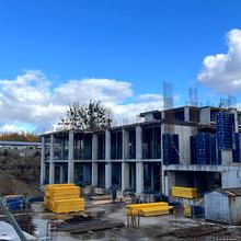 Ход строительства ЖК Novatsia, 1-5 секции, октябрь 2025