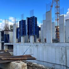 Ход строительства ЖК Novatsia, 1-5 секции, октябрь 2025