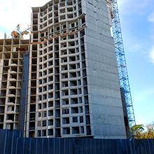 Хід будівництва ЖК Aqua Marine, 2 будинок (секція Б), жовтень 2025