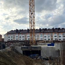 Ход строительства ЖК Wings, 1-2 дома, октябрь 2025