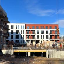 Ход строительства ЖК SUMMERSTONE VILLAGE, 5-7 секции, ноябрь 2025