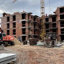 Ход строительства ЖК Prostir, 2 дом, ноябрь 2025