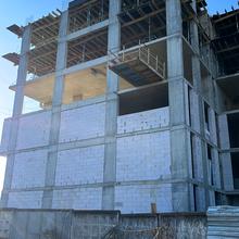 Ход строительства ЖК Father, 4.1-4.2 дома, ноябрь 2025