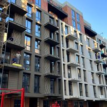 Ход строительства ЖК Avalon Yard, 5 дом (секции 6.1-6.3), ноябрь 2025