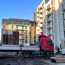 Ход строительства ЖК Avalon Yard, 5 дом (секции 5.1-5.3), ноябрь 2025