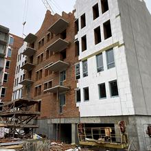 Ход строительства ЖК BRUGGE, 2 дом, ноябрь 2025