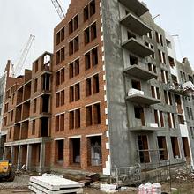 Ход строительства ЖК BRUGGE, 2 дом, ноябрь 2025