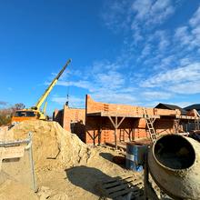 Ход строительства Таунхаусы COMFORT TOWN, 0, октябрь 2025