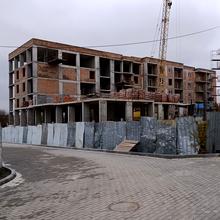 Ход строительства ЖК Этно Дом, 3 дом (секция 1), ноябрь 2025