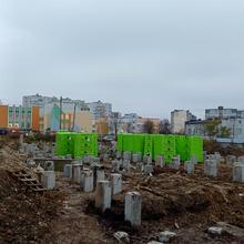 Хід будівництва вул. Степана Бандери, 80, 6 секція, листопад 2025