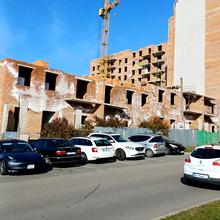 Хід будівництва вул. Степана Бандери, 80, 4-5 секції, листопад 2025