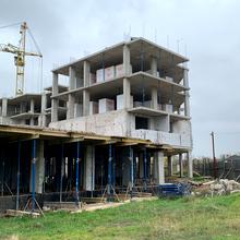 Хід будівництва ЖК Меридіан, 1 будинок (секції 4-5), листопад 2025